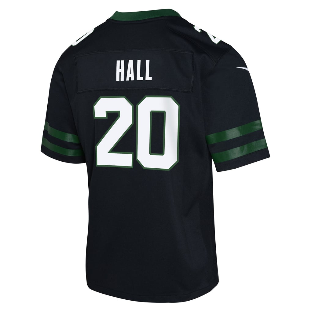 Youth New York Jets Breece Hall Black Game Jersey