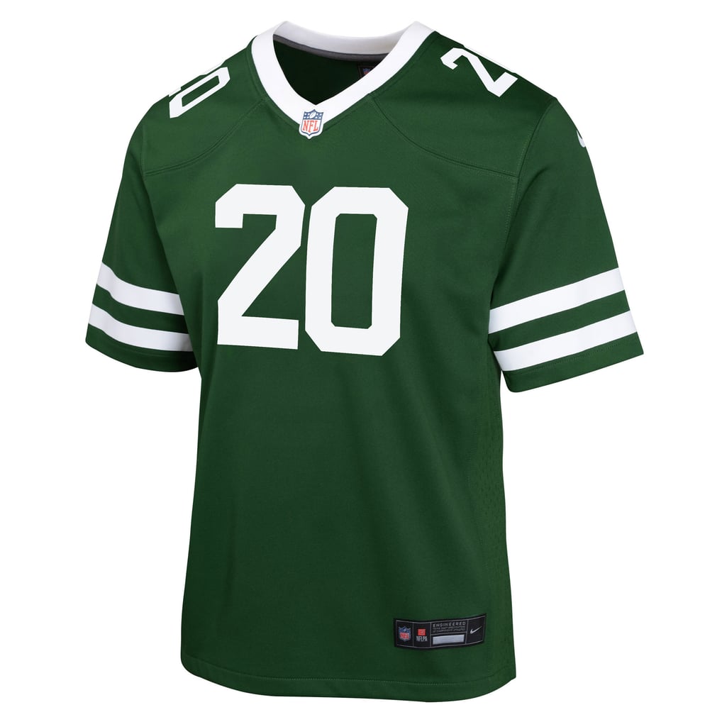 Youth New York Jets Breece Hall Green Game Jersey