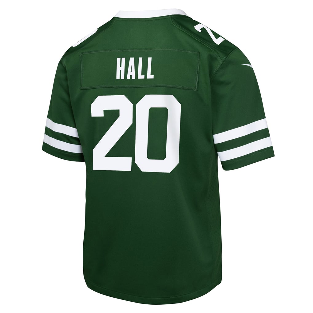 Youth New York Jets Breece Hall Green Game Jersey