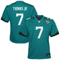 Youth Jacksonville Jaguars Brian Thomas Jr. Teal Team Game Jersey