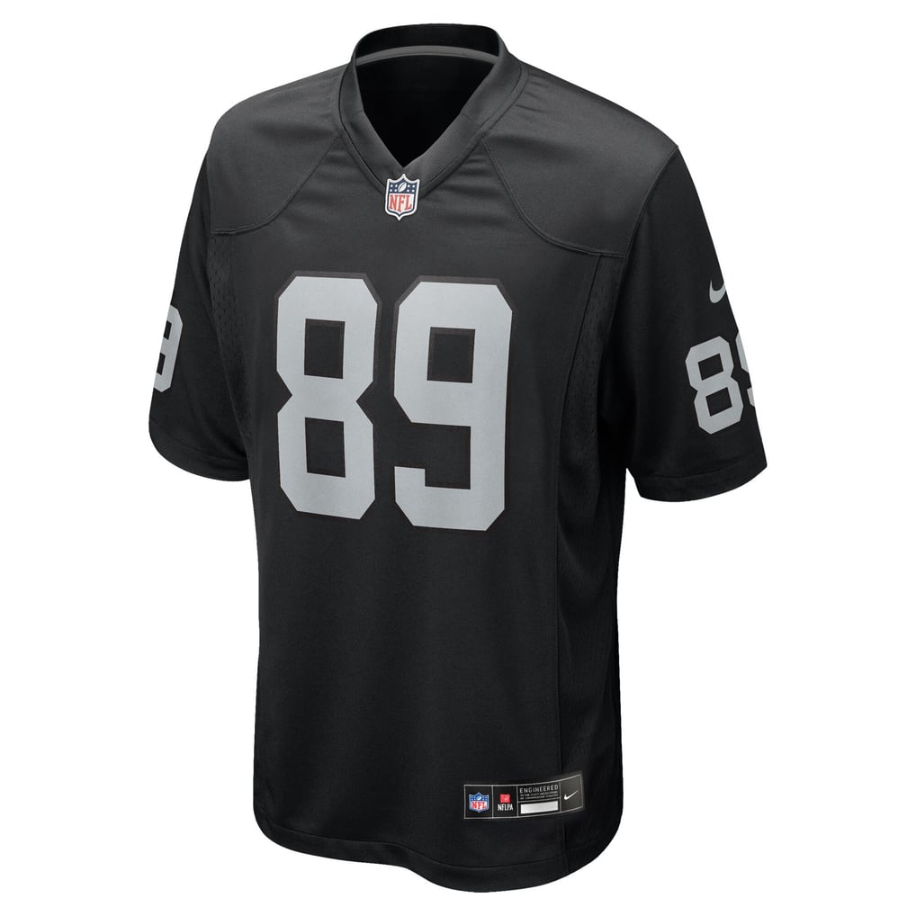 Youth Las Vegas Raiders Brock Bowers Black Game Jersey