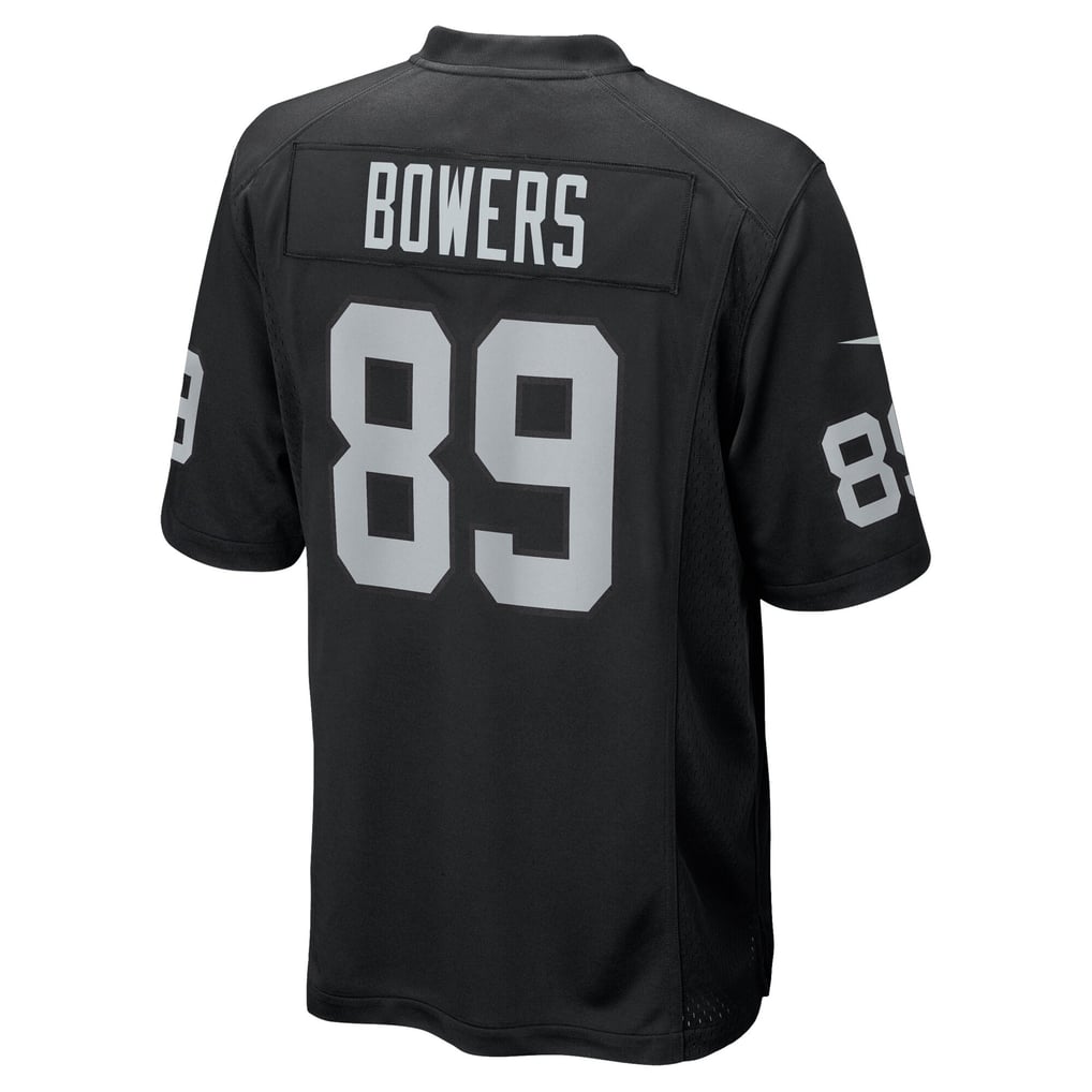 Youth Las Vegas Raiders Brock Bowers Black Game Jersey