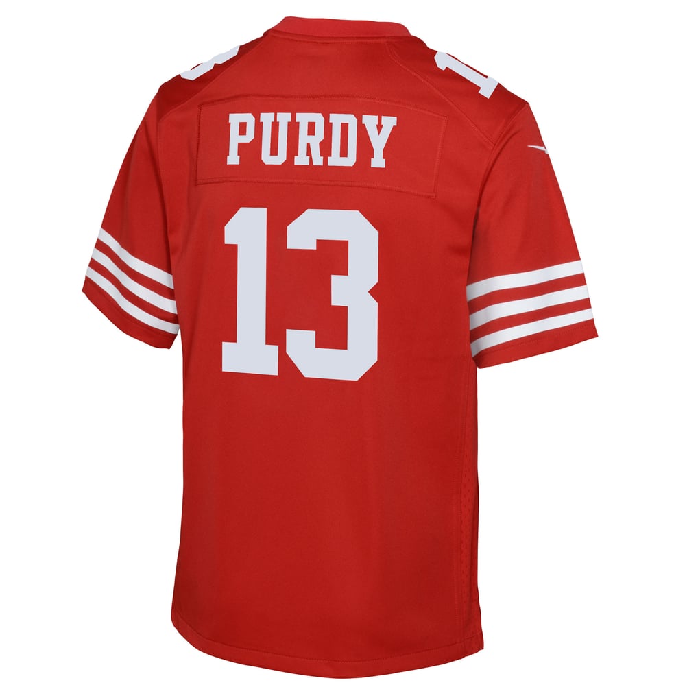 Youth San Francisco 49ers Brock Purdy Scarlet Game Jersey