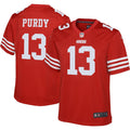 Youth San Francisco 49ers Brock Purdy Scarlet Game Jersey