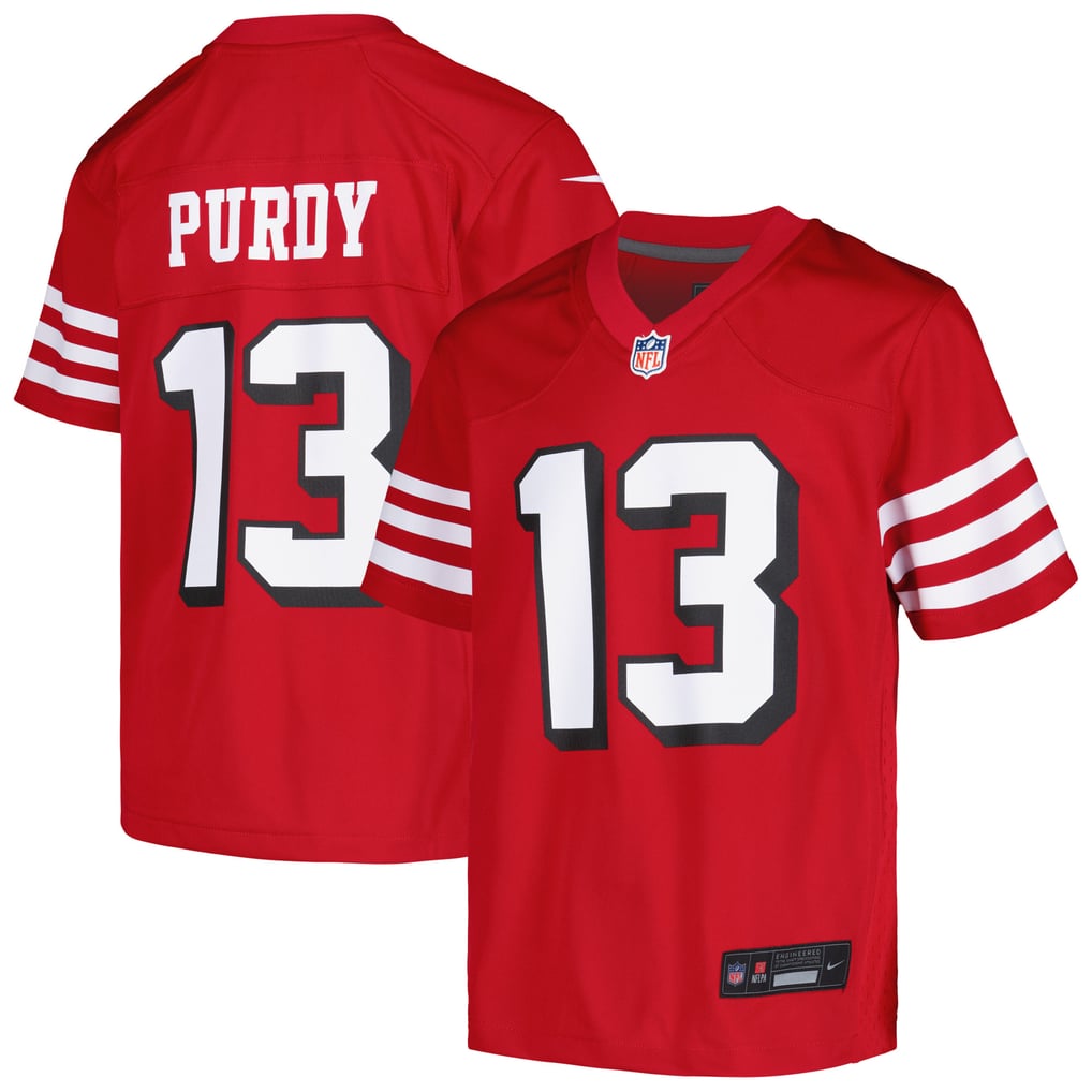 Youth San Francisco 49ers Brock Purdy Scarlet Game Jersey