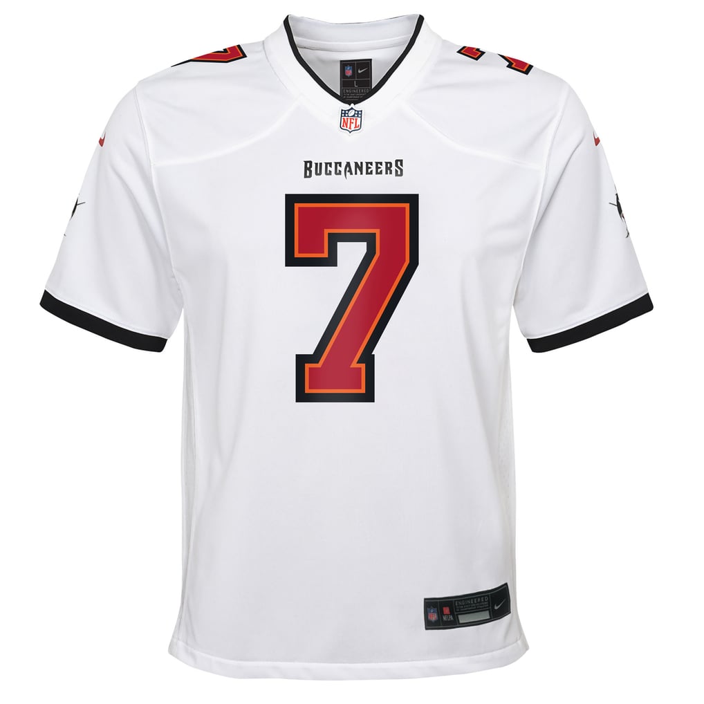 Youth Tampa Bay Buccaneers Bucky Irving White Game Jersey