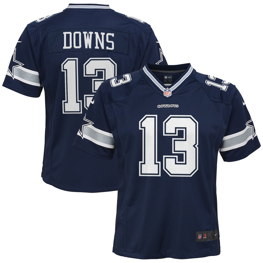 Youth Dallas Cowboys Caleb Downs Navy Team Game Jersey