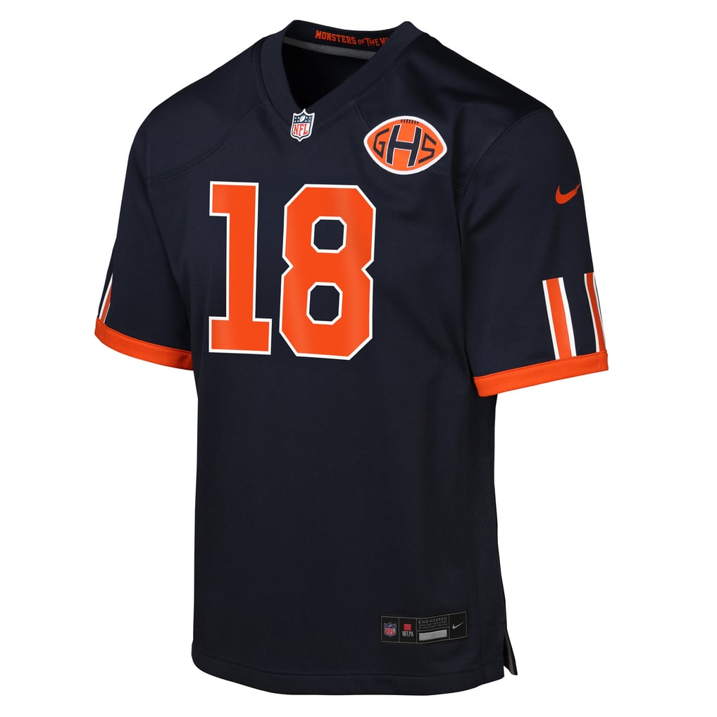 Youth Chicago Bears Caleb Williams Navy 2026 Rivalries Collection Game Jersey