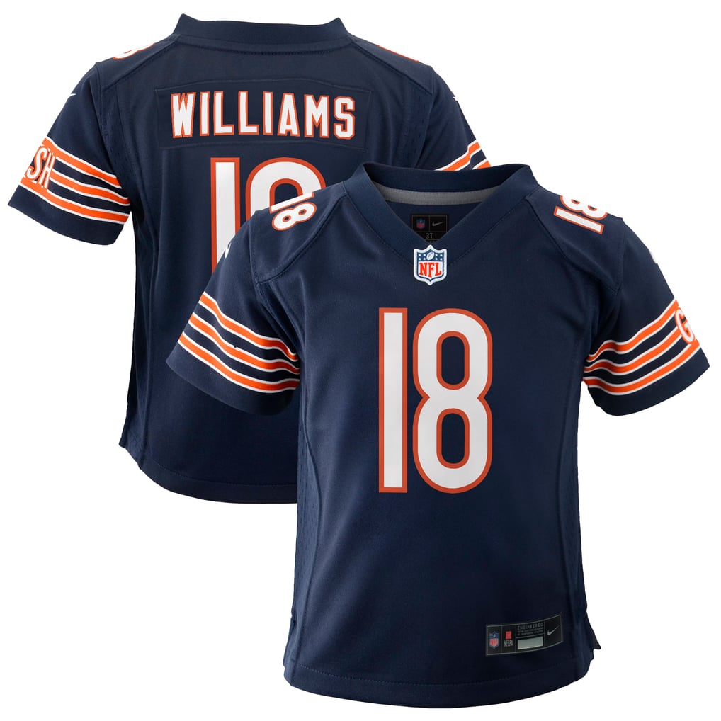 Youth Chicago Bears Caleb Williams Navy Game Jersey