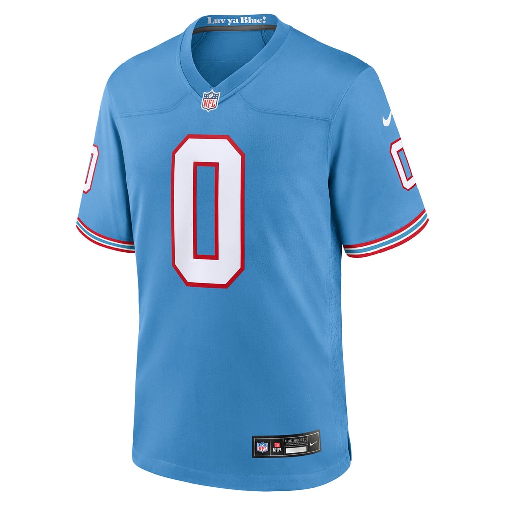 Youth Tennessee Titans Calvin Ridley Light Blue Game Jersey