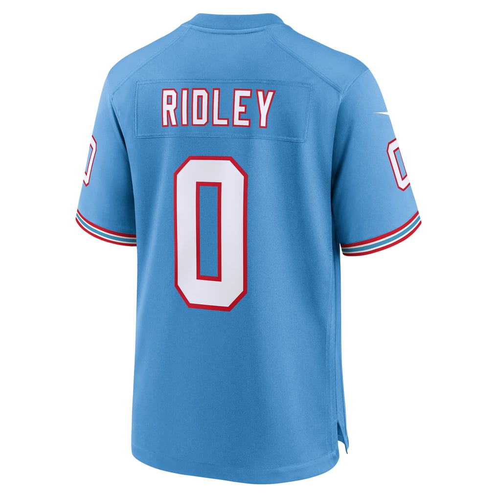 Youth Tennessee Titans Calvin Ridley Light Blue Game Jersey