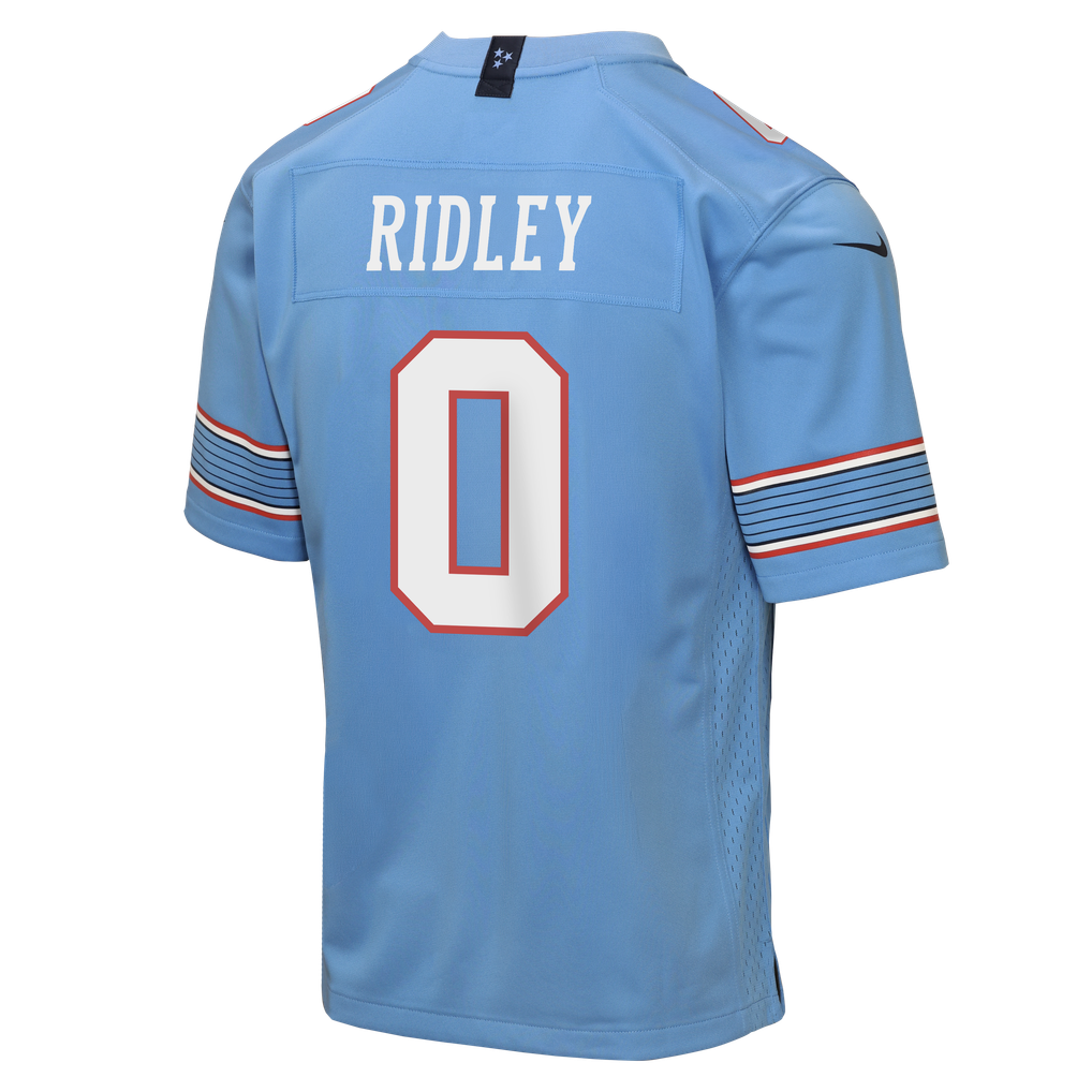 Youth Tennessee Titans Calvin Ridley Light Blue Game Jersey