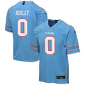 Youth Tennessee Titans Calvin Ridley Light Blue Game Jersey