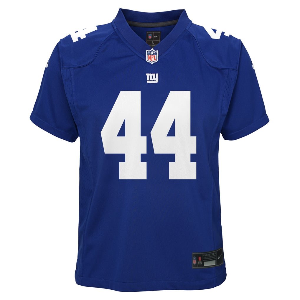 Youth New York Giants Cam Skattebo Royal Team Game Jersey