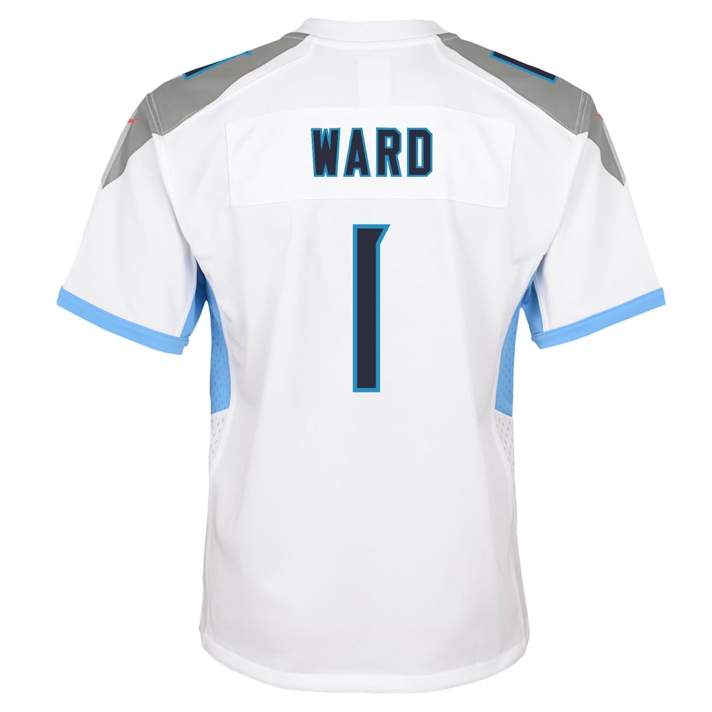 Youth Tennessee Titans Cameron Ward White Game Jersey
