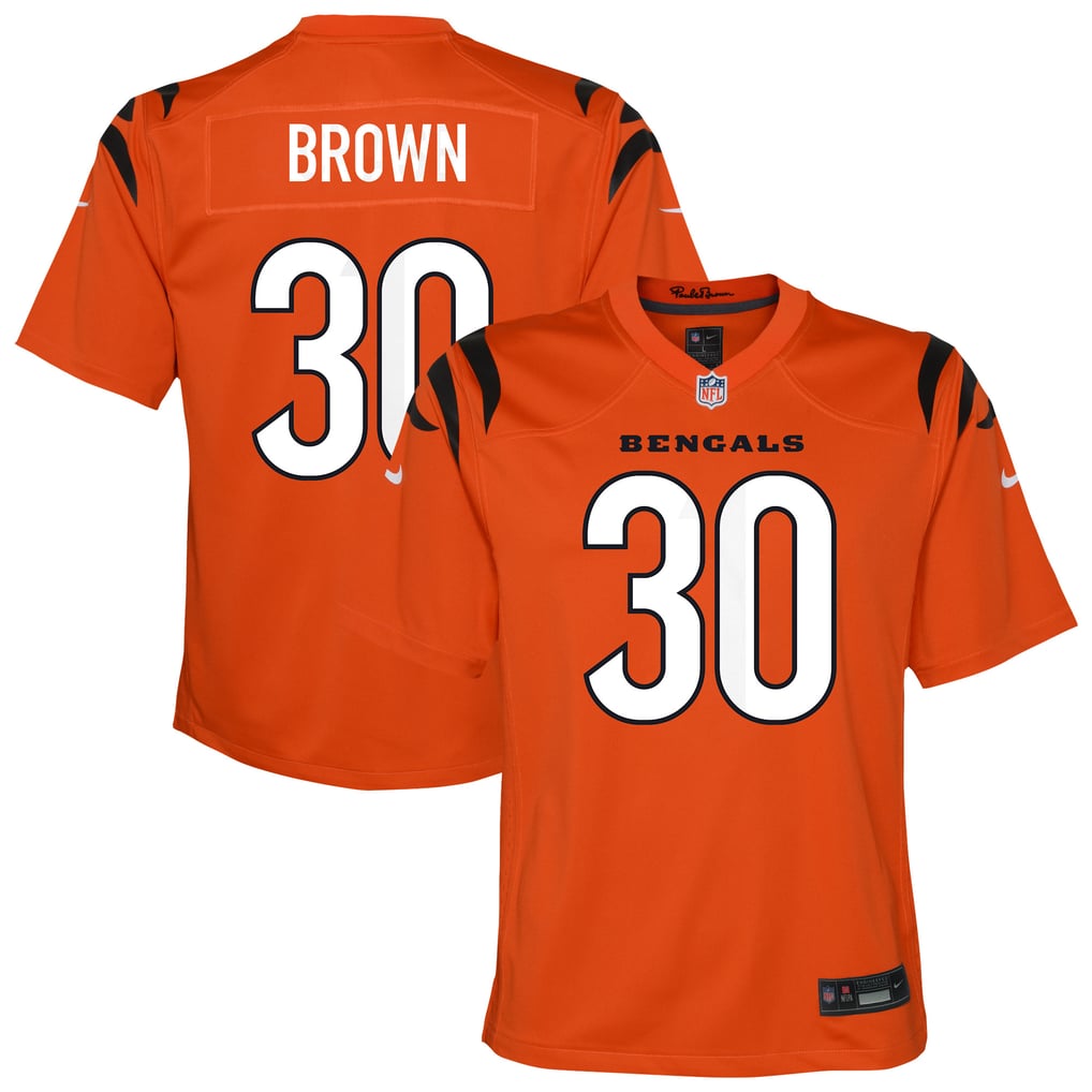 Youth Cincinnati Bengals Chase Brown Orange Youth