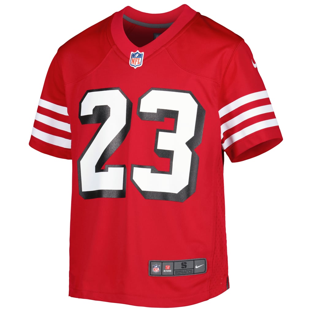 Youth San Francisco 49ers Christian McCaffrey Scarlet Game Jersey