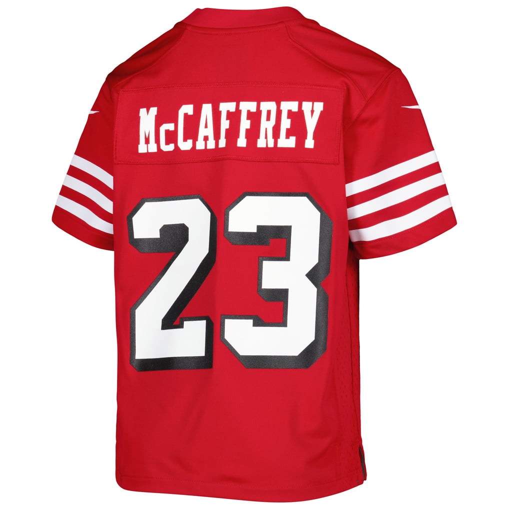 Youth San Francisco 49ers Christian McCaffrey Scarlet Game Jersey