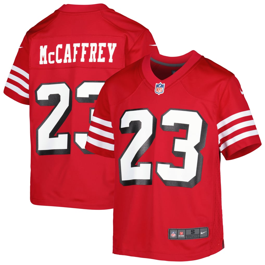 Youth San Francisco 49ers Christian McCaffrey Scarlet Game Jersey