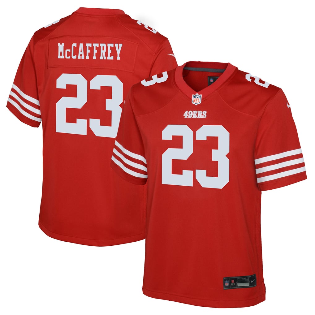 Youth San Francisco 49ers Christian McCaffrey Scarlet Game Jersey