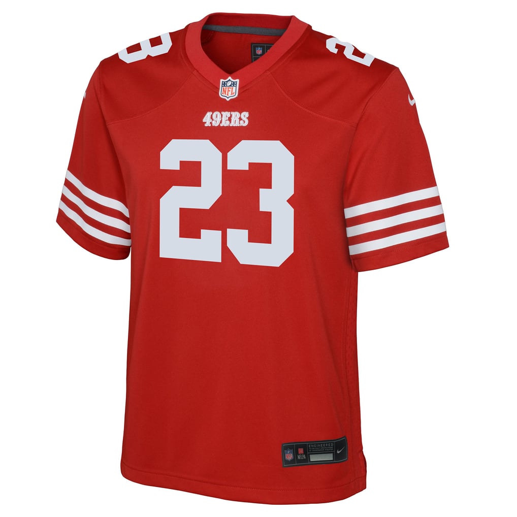 Youth San Francisco 49ers Christian McCaffrey Scarlet Game Jersey