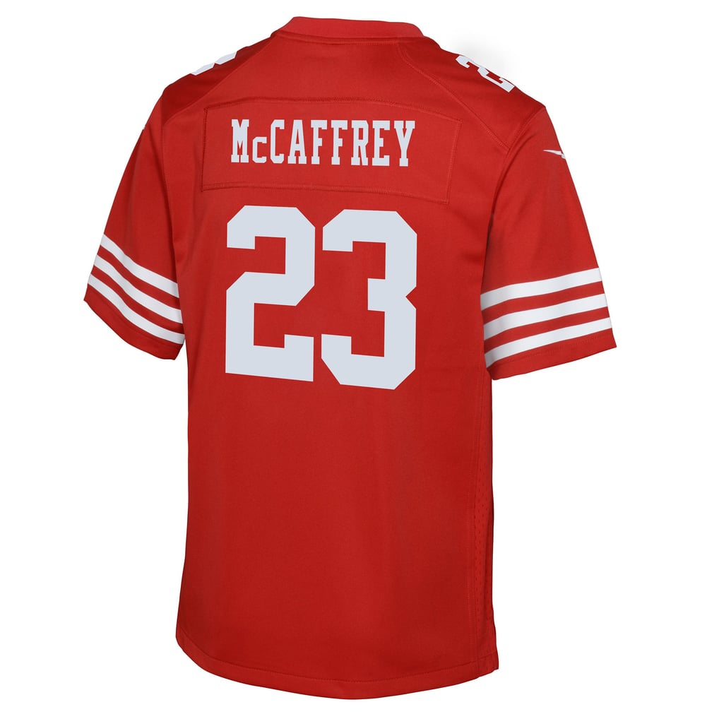 Youth San Francisco 49ers Christian McCaffrey Scarlet Game Jersey