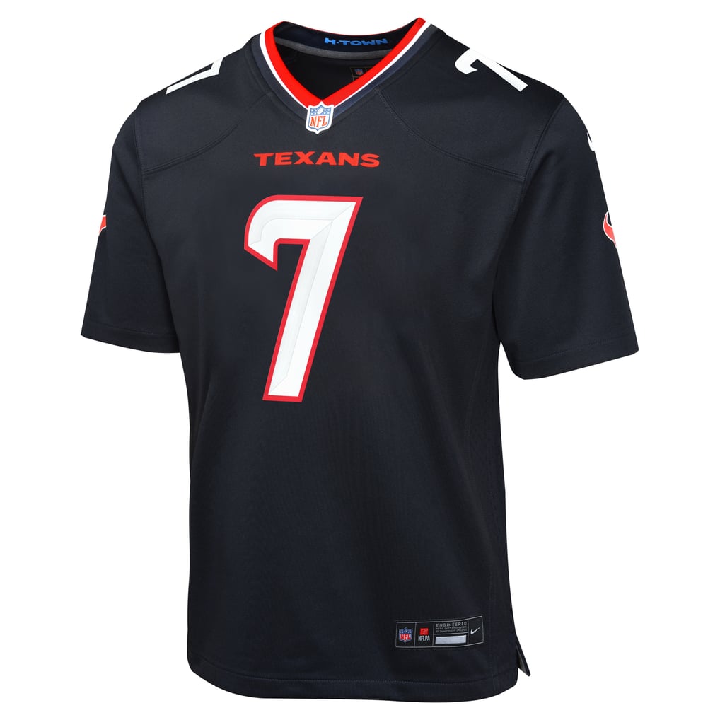 Youth Houston Texans C.J. Stroud Navy Game Jersey