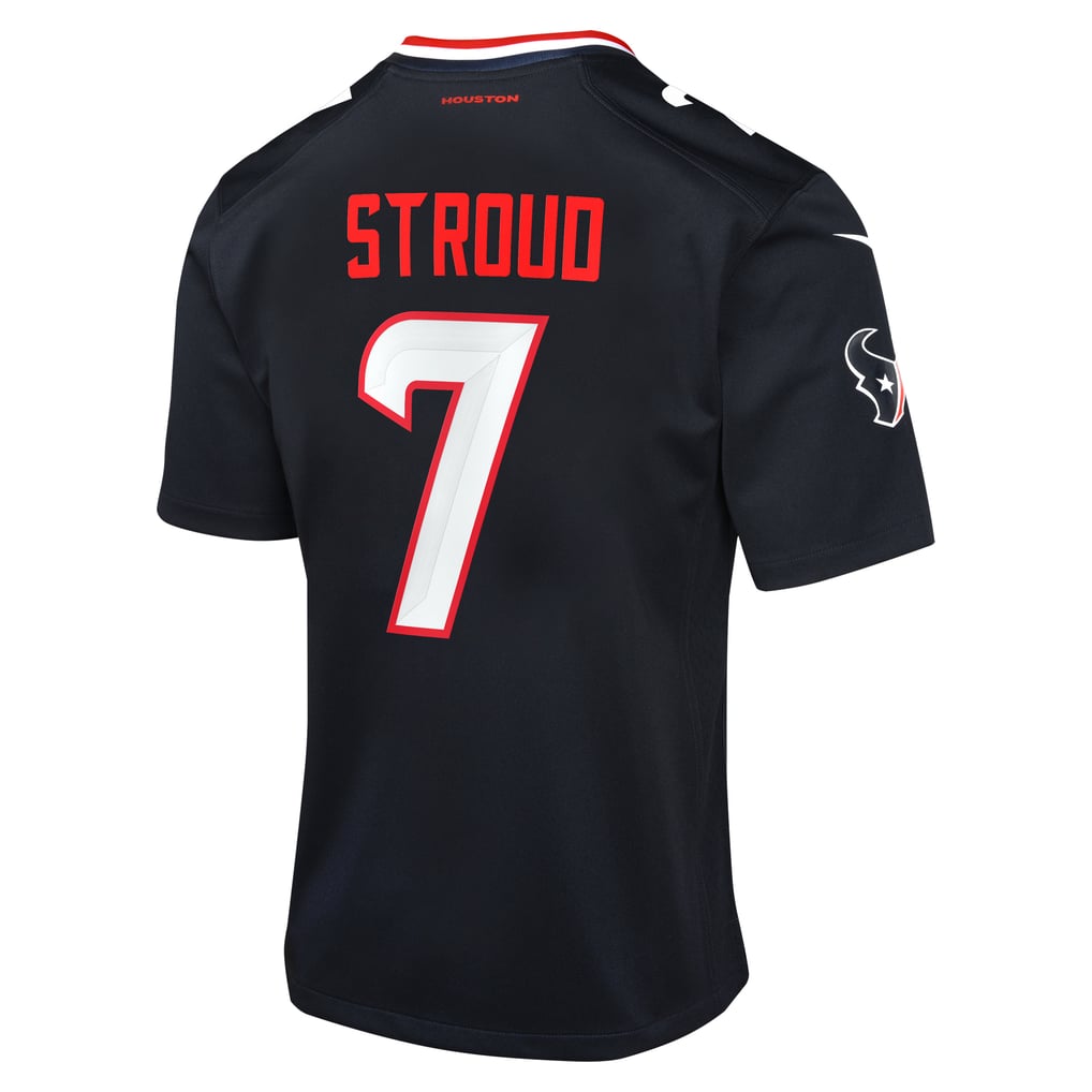 Youth Houston Texans C.J. Stroud Navy Game Jersey