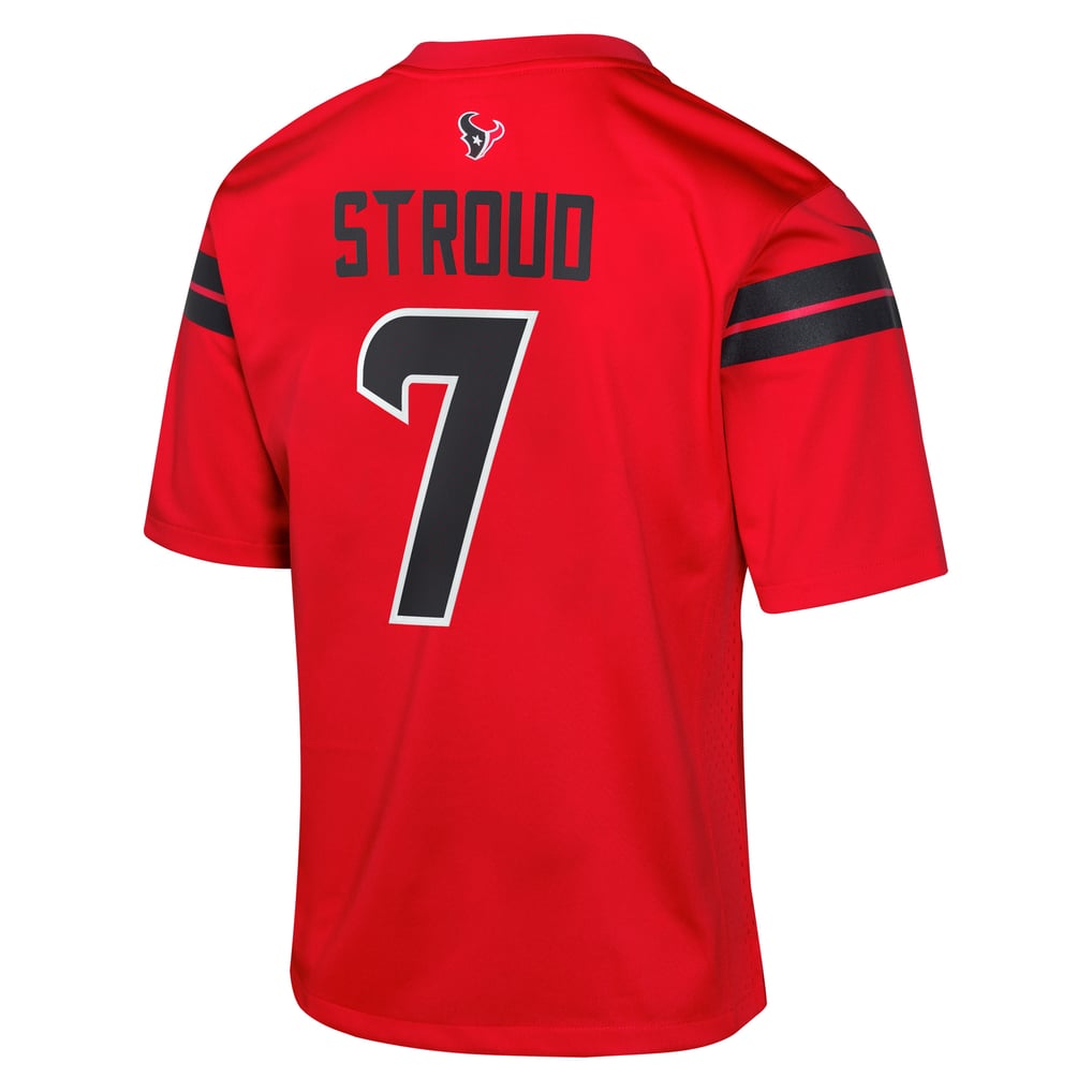 Youth Houston Texans C.J. Stroud Red Game Jersey