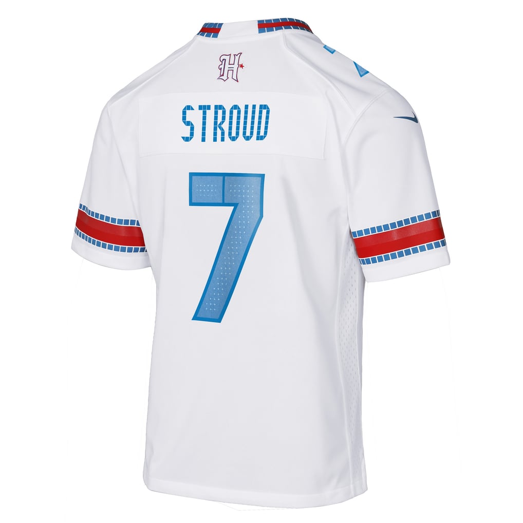 Youth Houston Texans C.J. Stroud White 2026 Rivalries Collection Game Jersey