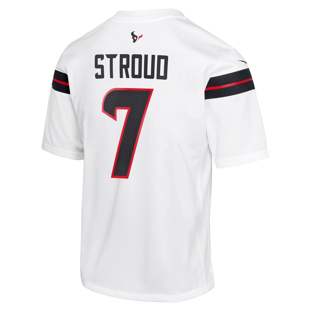 Youth Houston Texans C.J. Stroud White Game Jersey