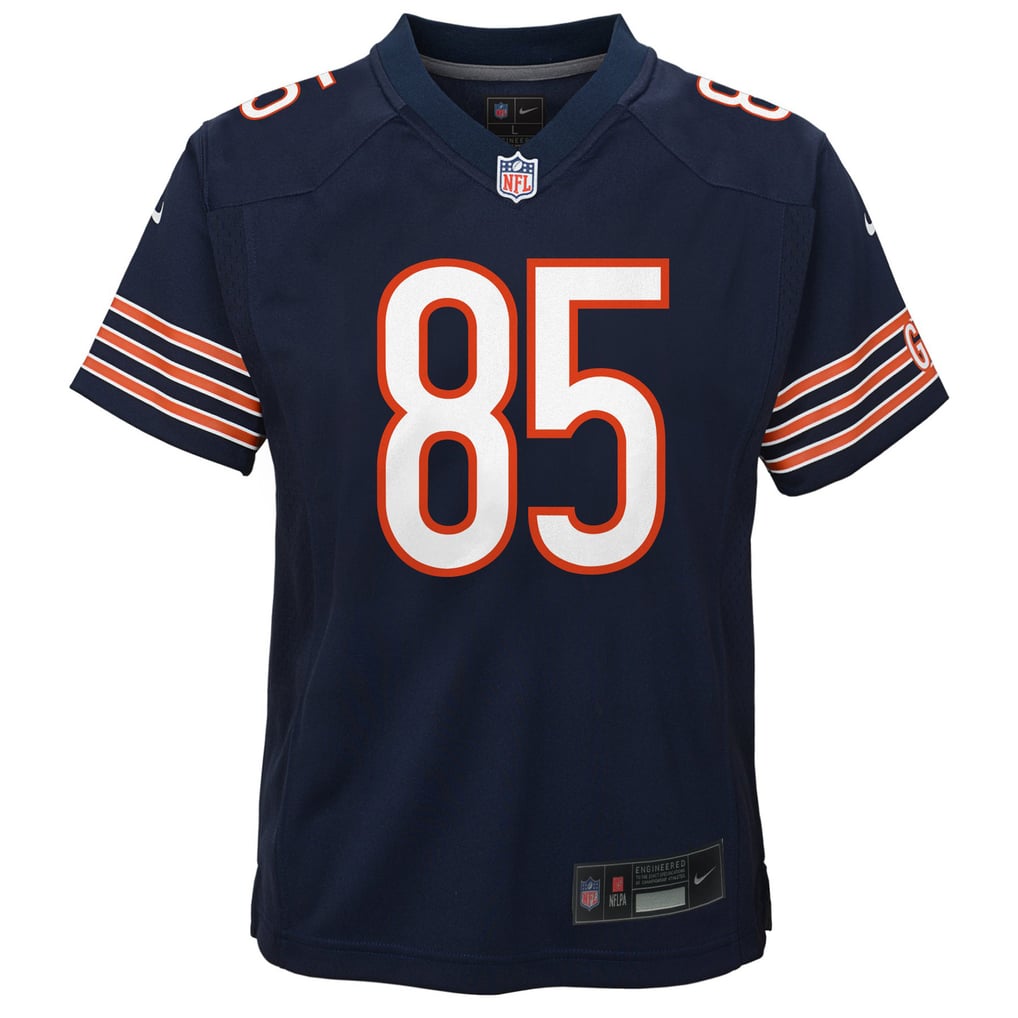 Youth Chicago Bears Cole Kmet Navy Team Game Jersey