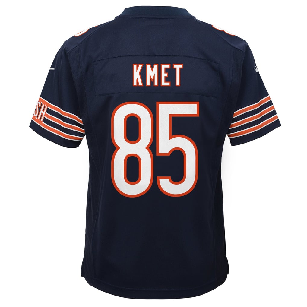 Youth Chicago Bears Cole Kmet Navy Team Game Jersey
