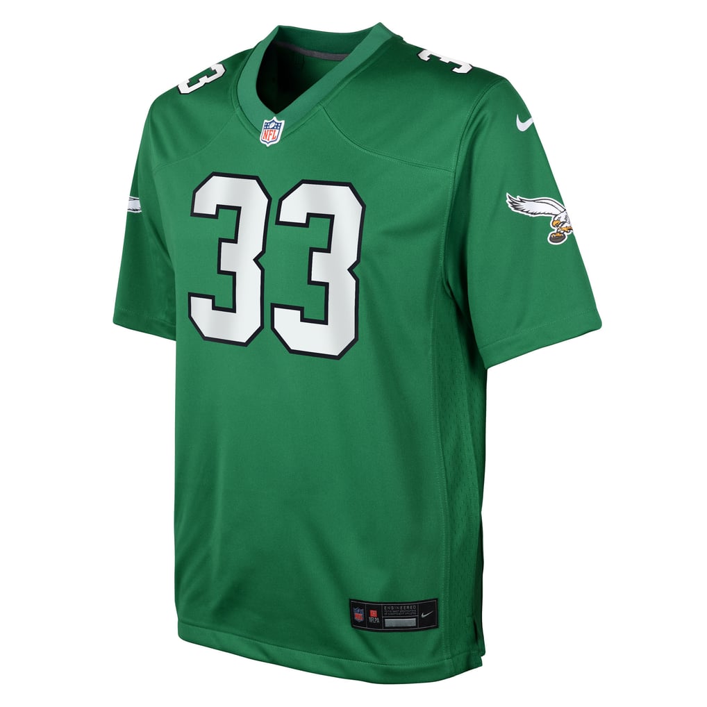 Youth Philadelphia Eagles Cooper DeJean Kelly Green Alternate Game Jersey