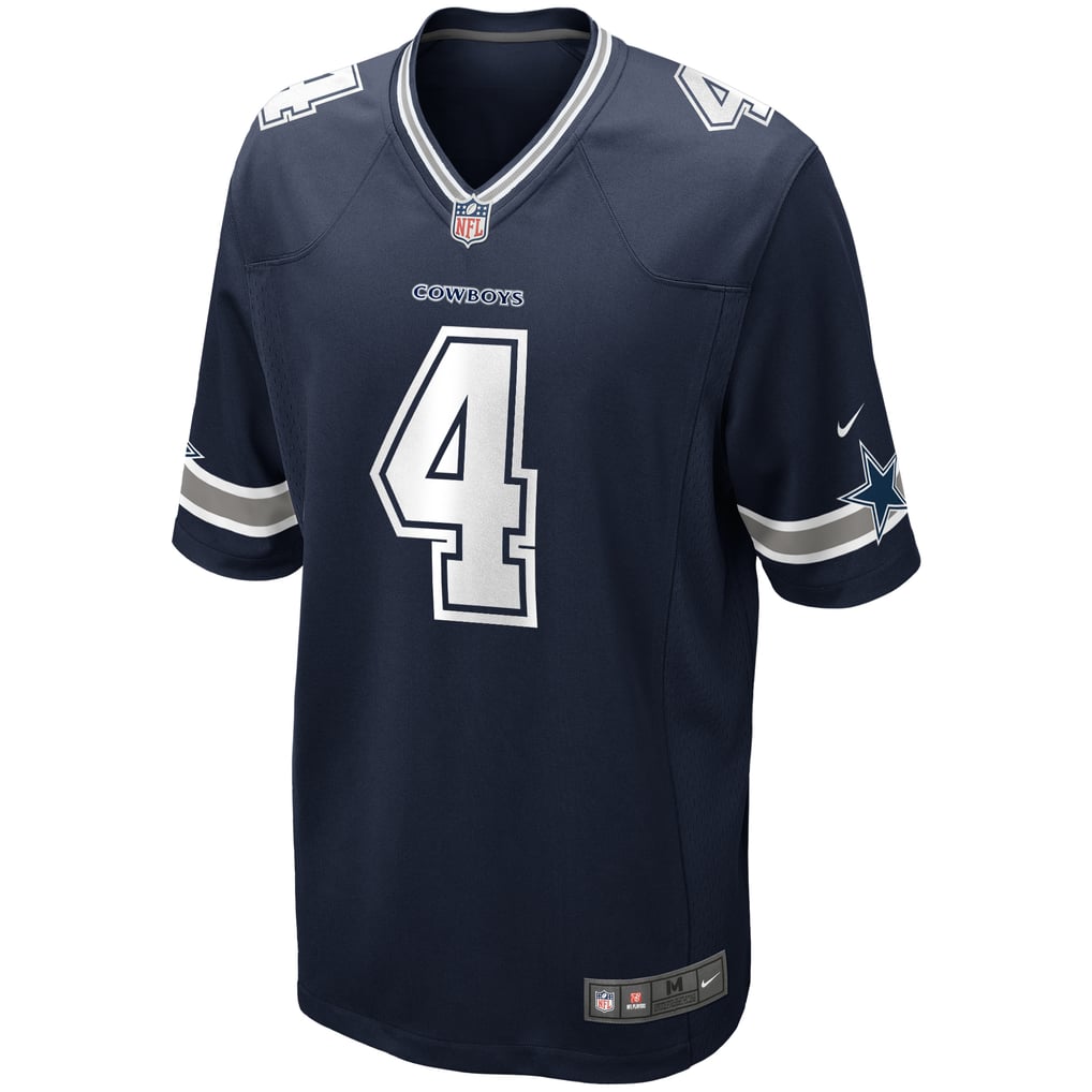Youth Dallas Cowboys Dak Prescott Navy Game Jersey