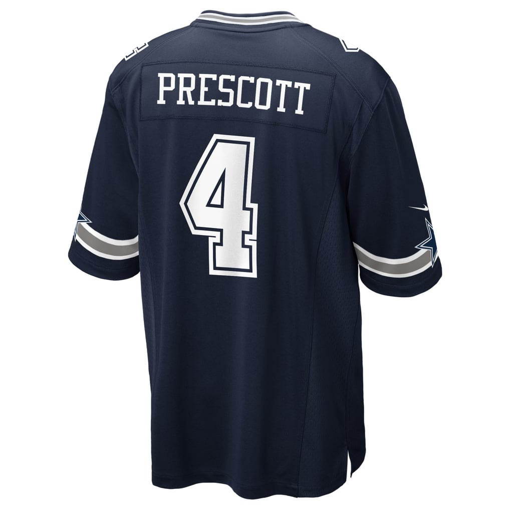 Youth Dallas Cowboys Dak Prescott Navy Game Jersey