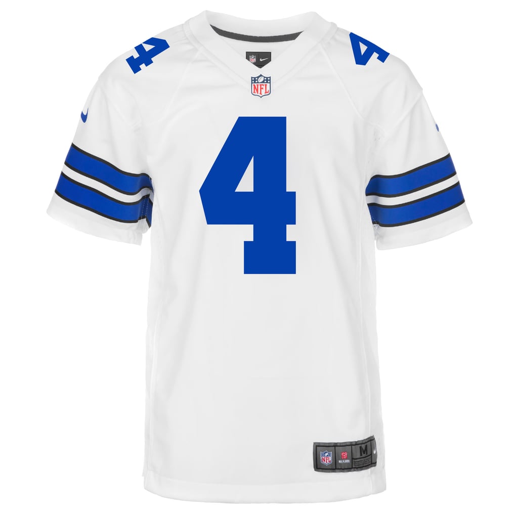 Youth Dallas Cowboys Dak Prescott White Game Jersey