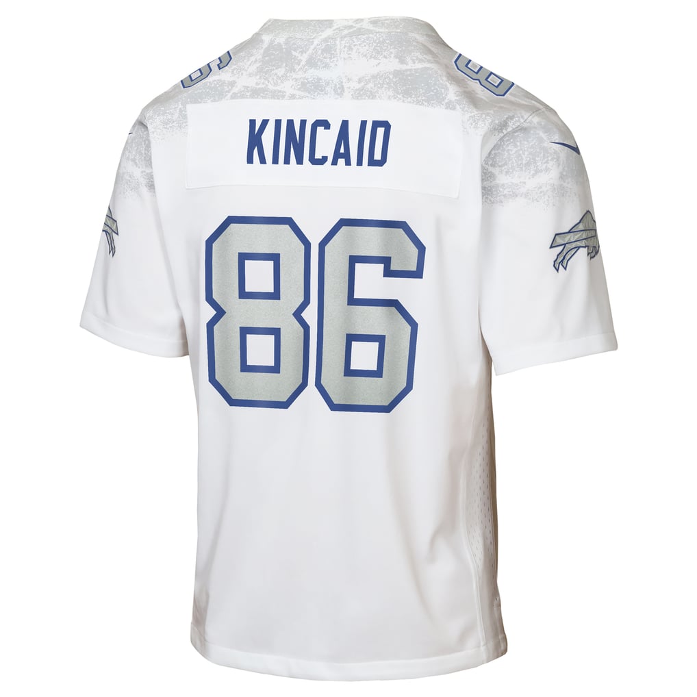 Youth Buffalo Bills Dalton Kincaid White Rivalries Collection Game Jersey
