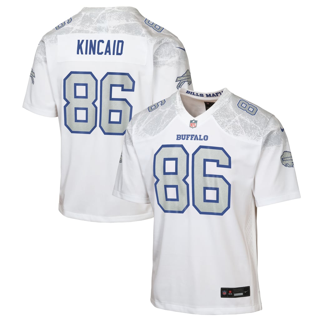Youth Buffalo Bills Dalton Kincaid White Rivalries Collection Game Jersey