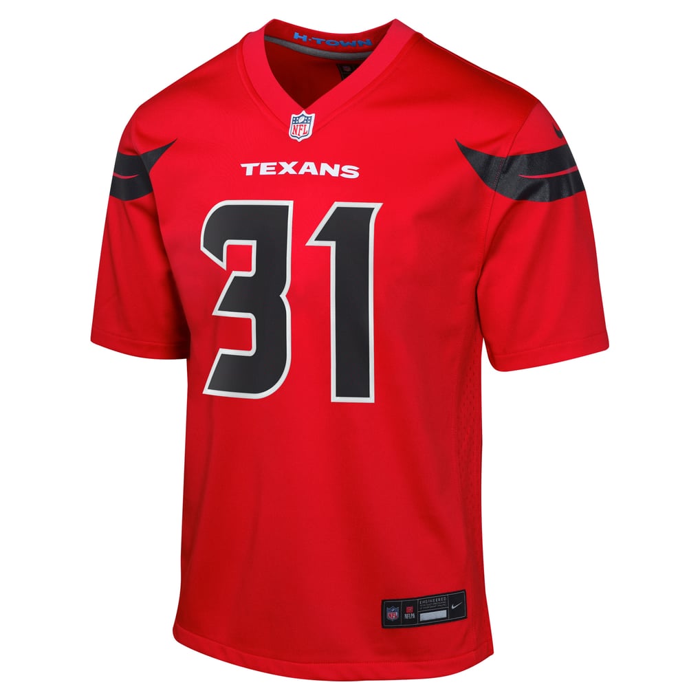 Youth Houston Texans Dameon Pierce Red Game Jersey