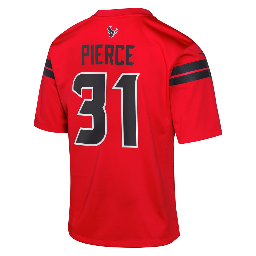 Youth Houston Texans Dameon Pierce Red Game Jersey