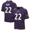 Youth Baltimore Ravens Derrick Henry Purple Game Jersey