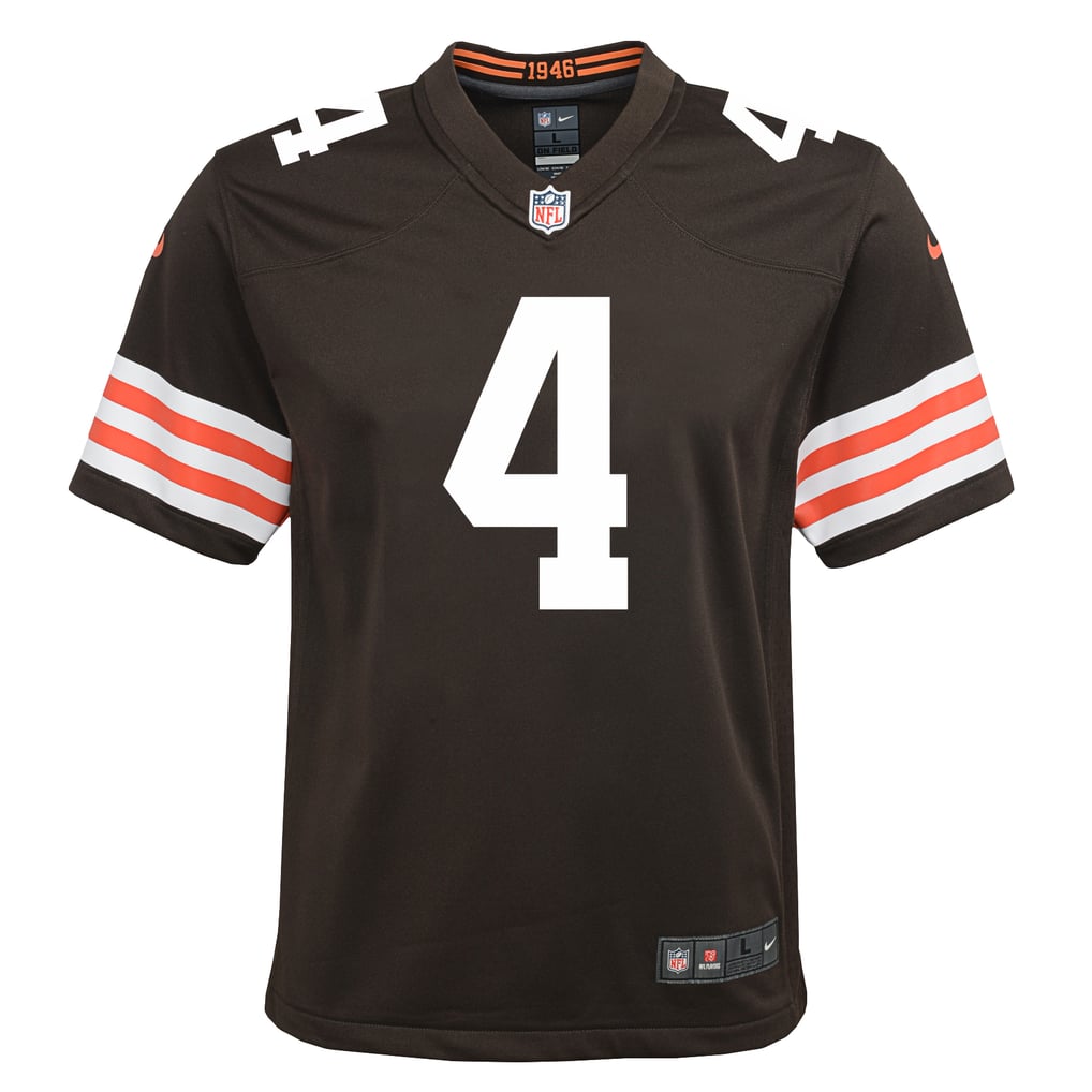 Youth Cleveland Browns Deshaun Watson Brown Game Jersey