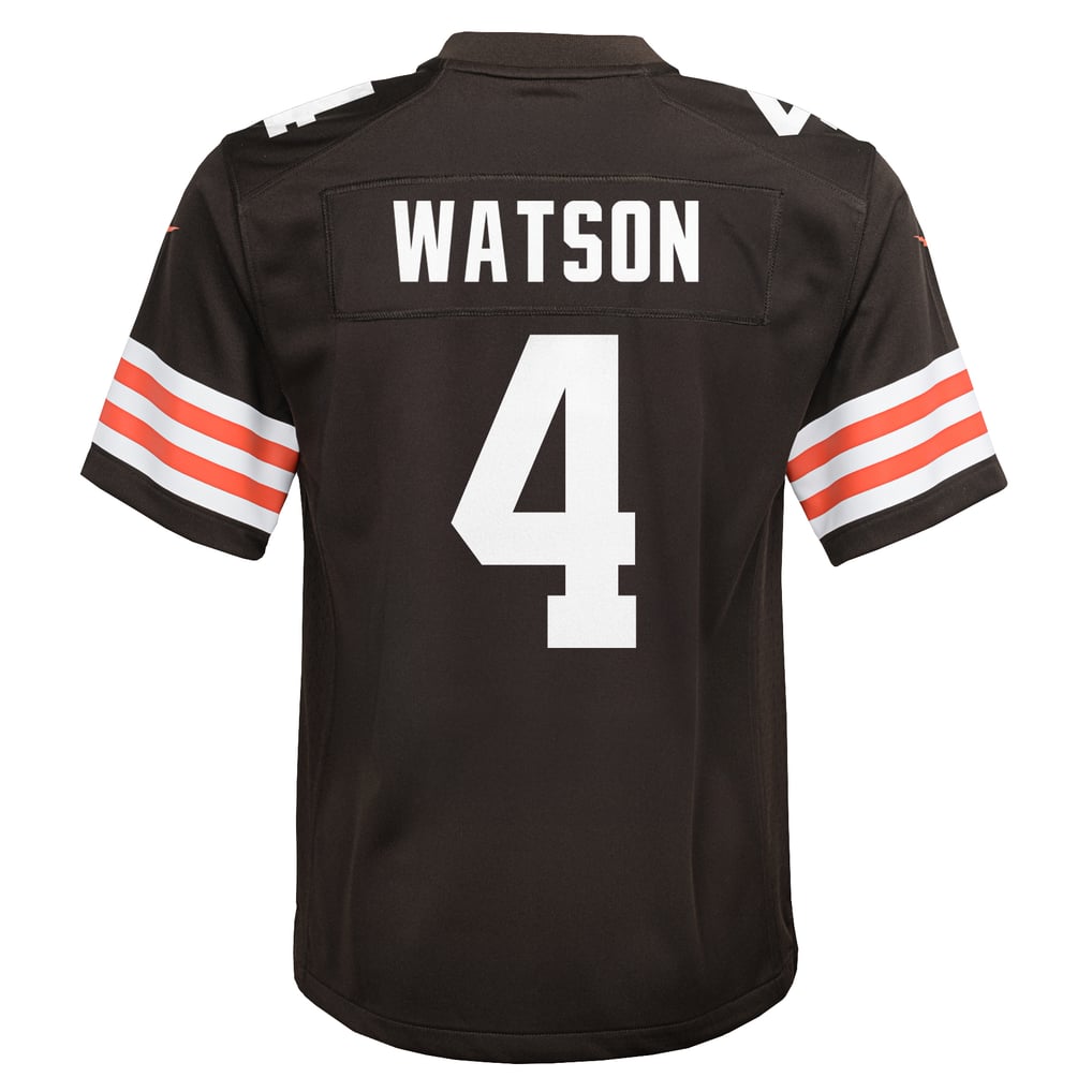 Youth Cleveland Browns Deshaun Watson Brown Game Jersey