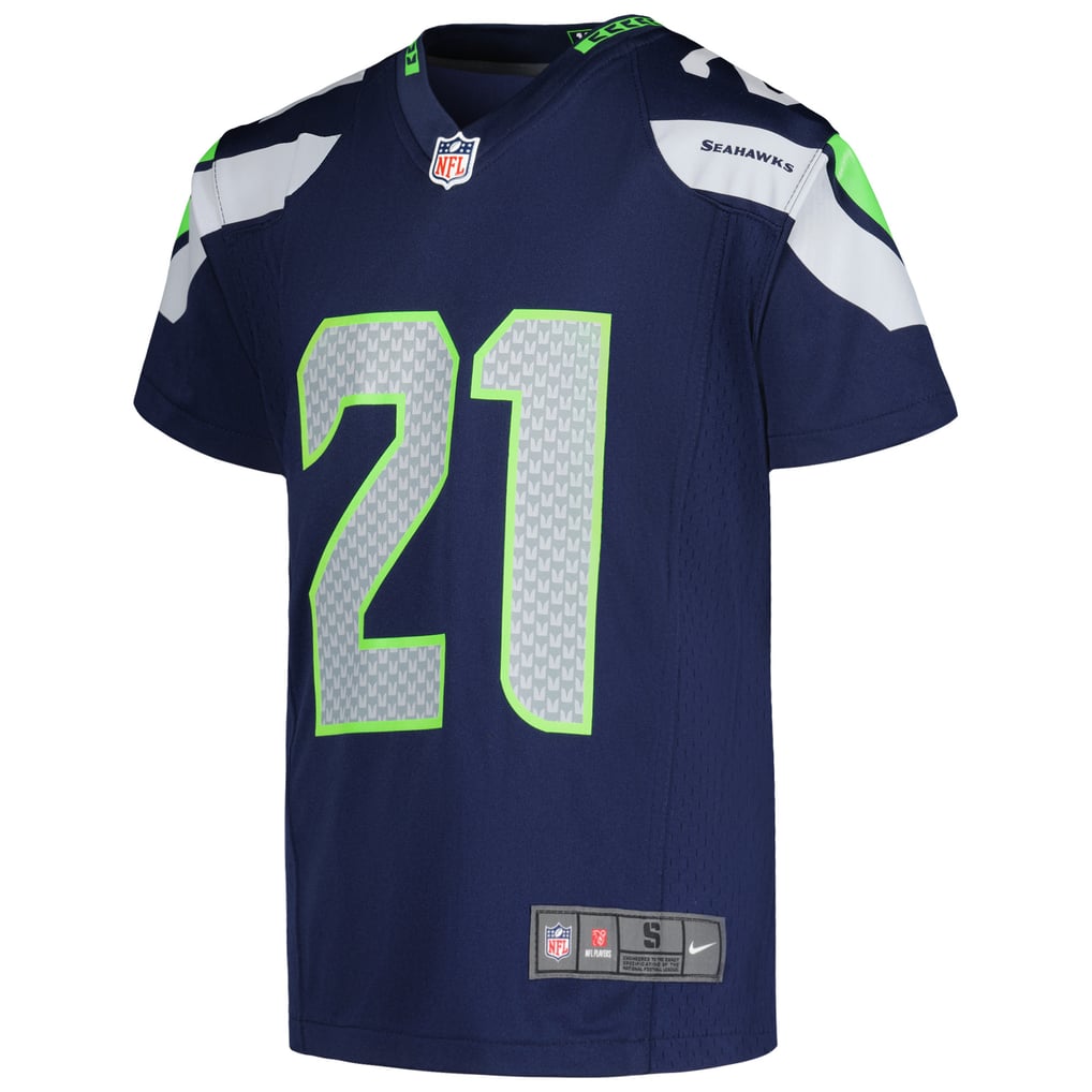 Youth Seattle Seahawks Devon Witherspoon College Navy Game Jersey