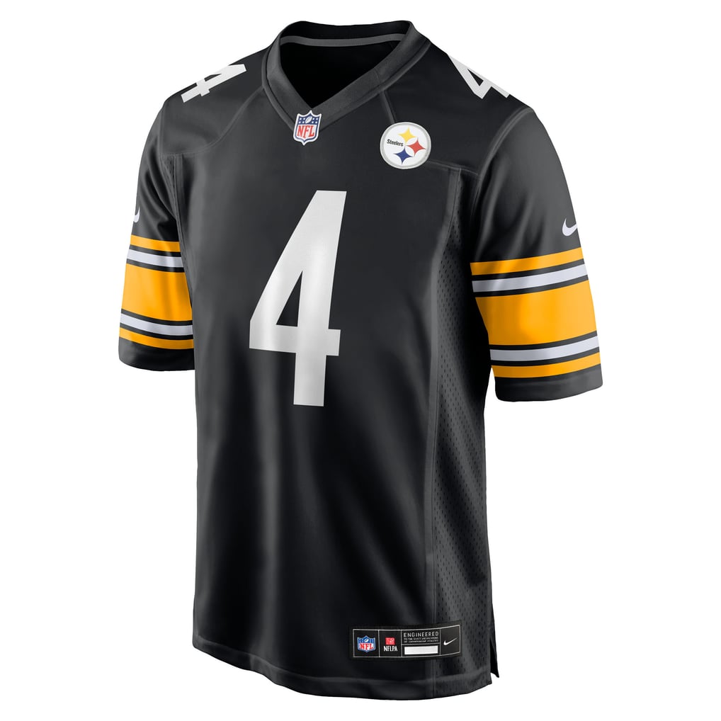 Youth Pittsburgh Steelers DK Metcalf Black Game Jersey