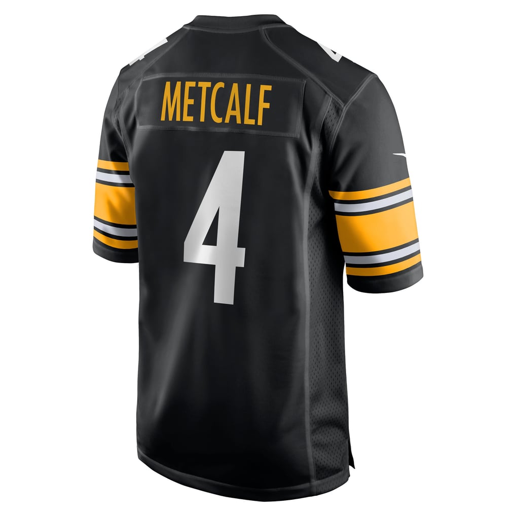 Youth Pittsburgh Steelers DK Metcalf Black Game Jersey
