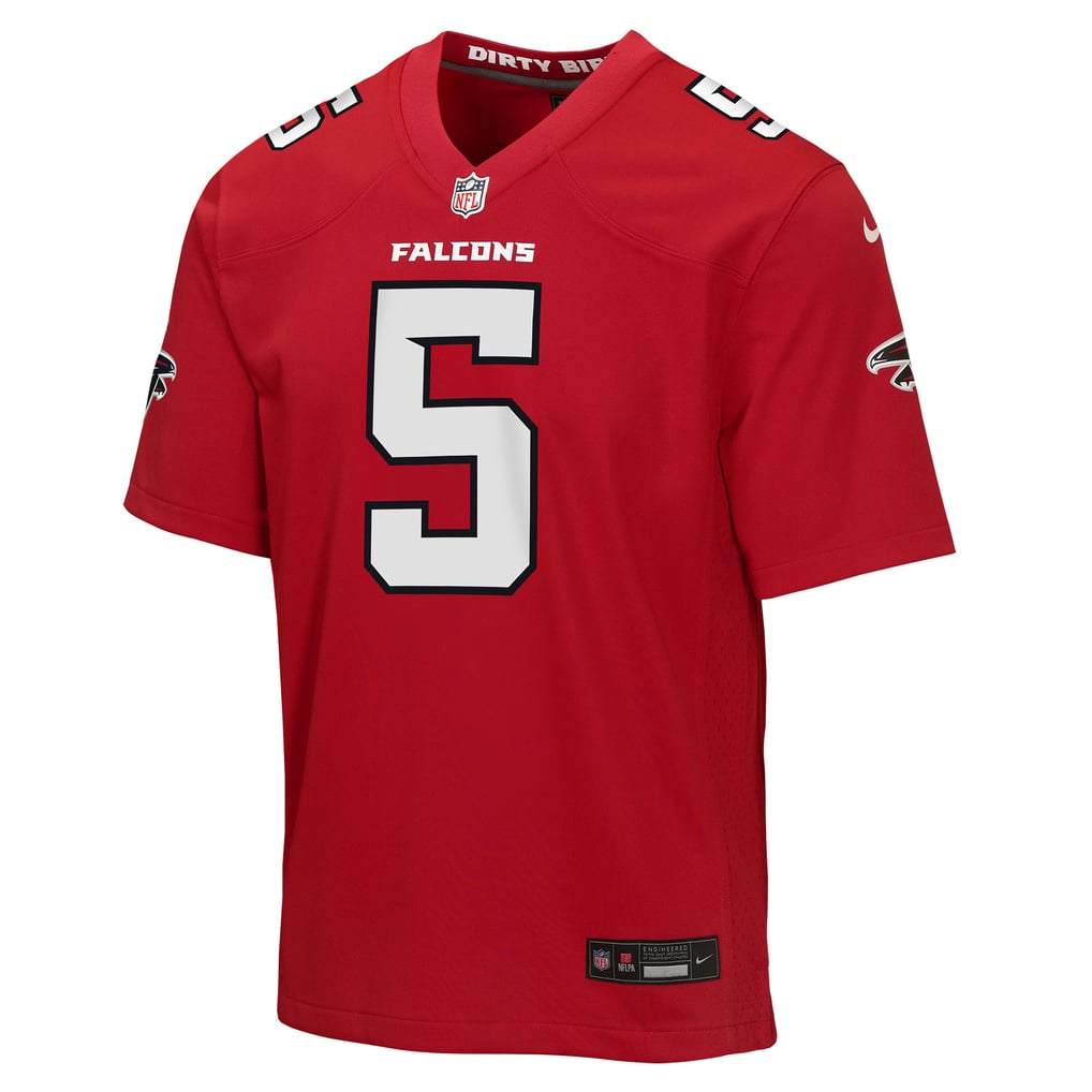 Youth Atlanta Falcons Drake London Red Game Jersey