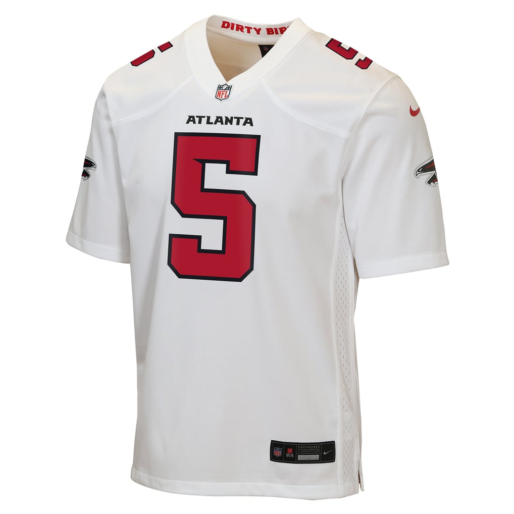 Youth Atlanta Falcons Drake London White Game Jersey