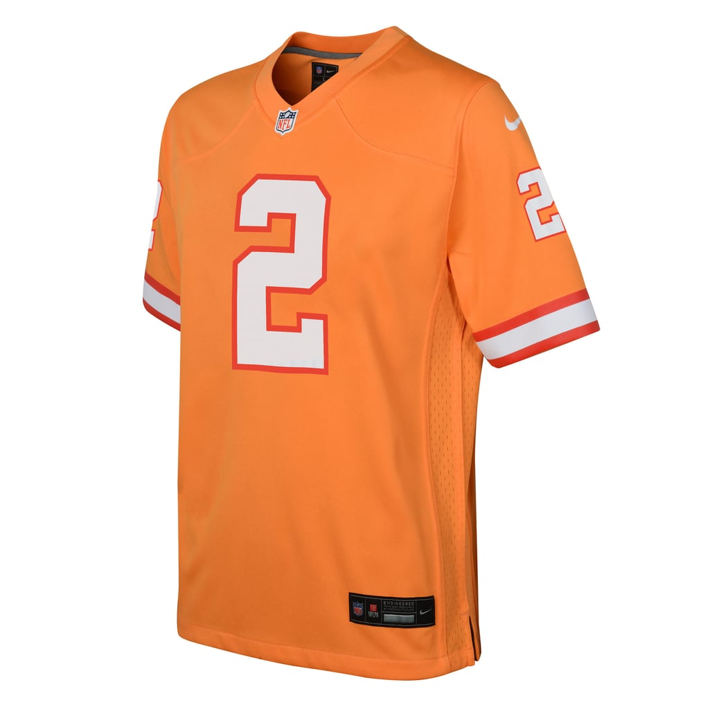 Youth Tampa Bay Buccaneers Emeka Egbuka Orange Team Game Jersey